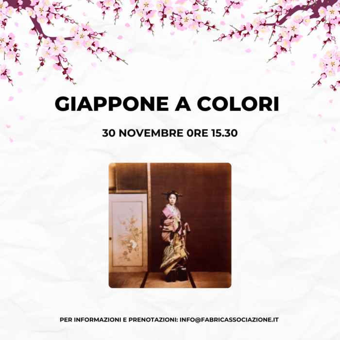 Visita alla mostra fotografica “Giappone a colori. Dissolvenze di fine secolo”