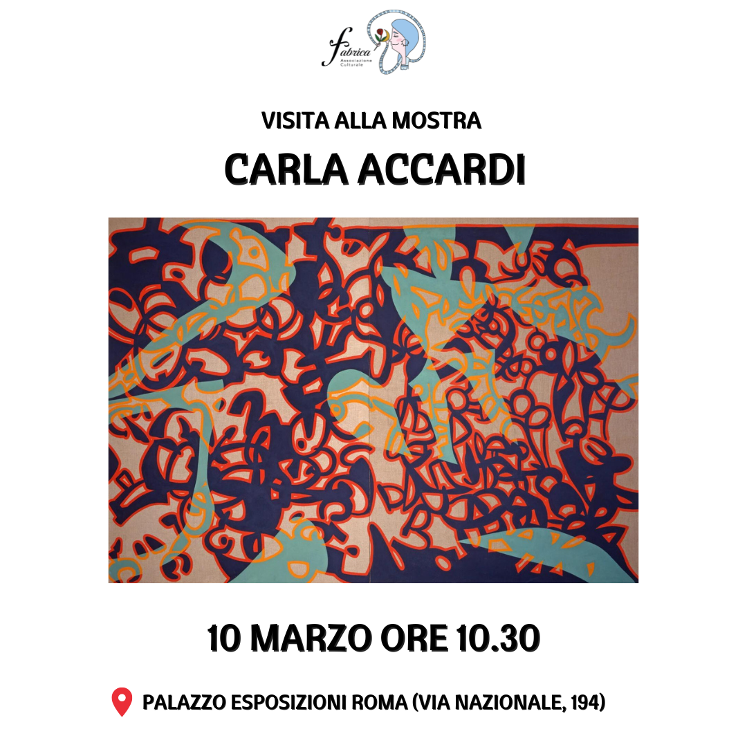 Visita alla Mostra “Carla Accardi” al Palazzo Esposizioni Roma